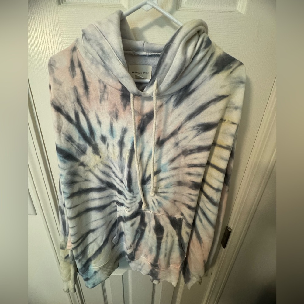 American eagle tie dye hoodie
